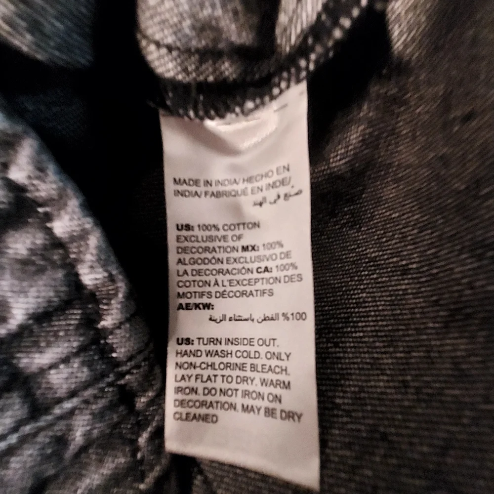 Chicos Demin Black Womens Jacket - Picture 6 of 9